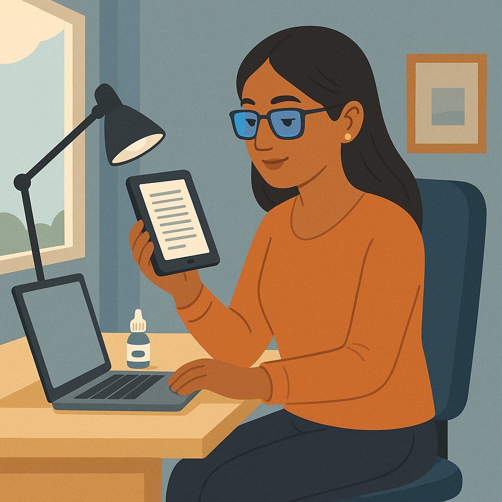 Healthy Reading Tips